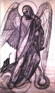 De Maagd van de Apocalyps, 1925 door Valentine Reyre